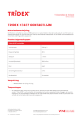 Tridex KS137 contactlijm - TF